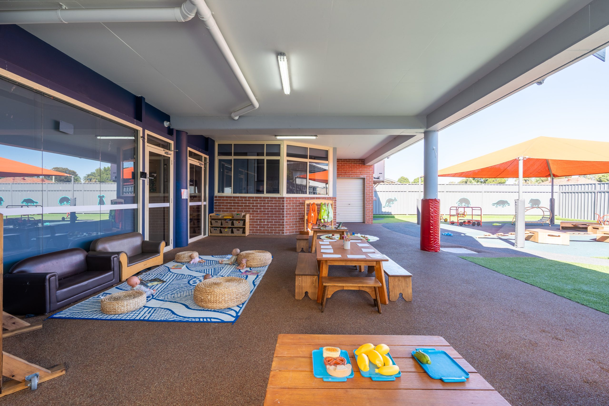 oz education auburn outdoor play area for children