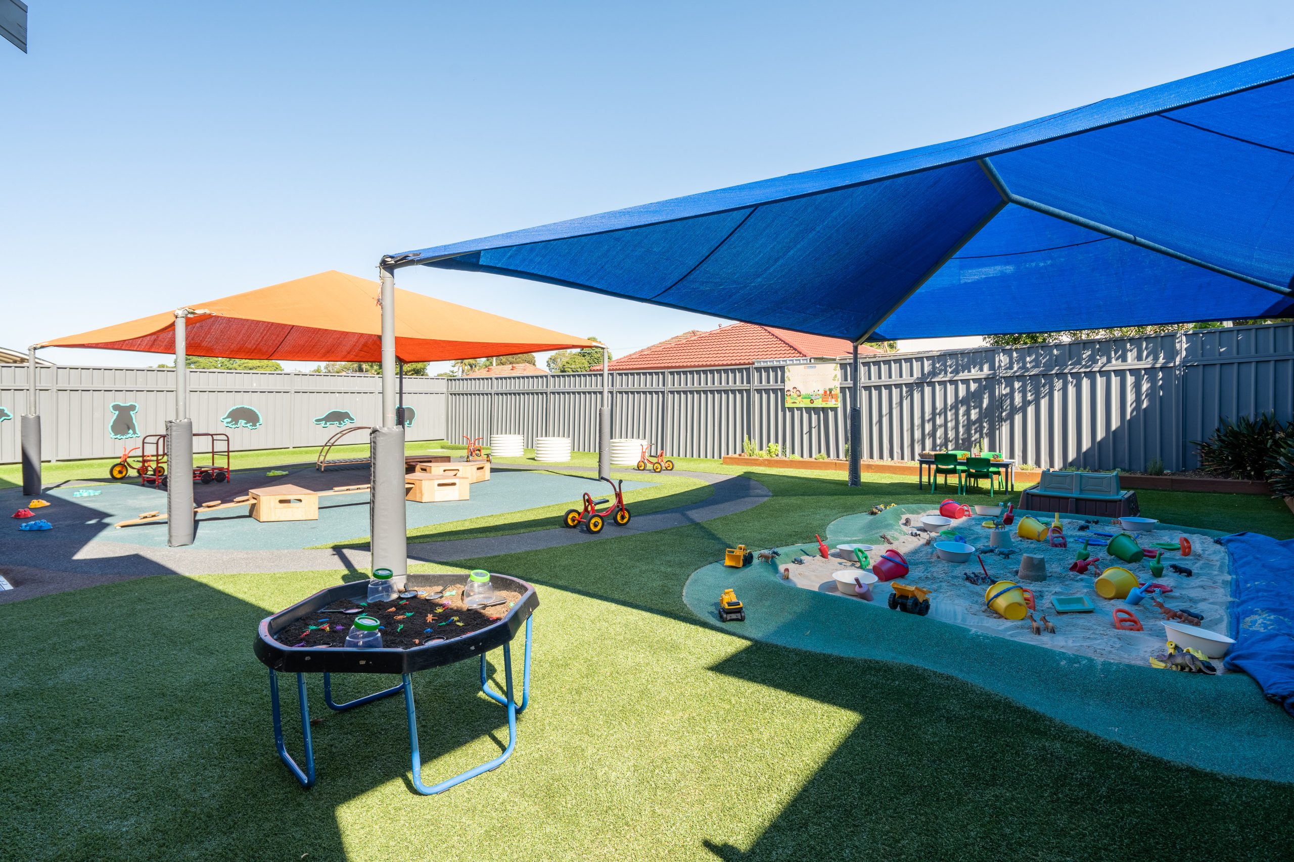 oz education auburn outdoor play area for children