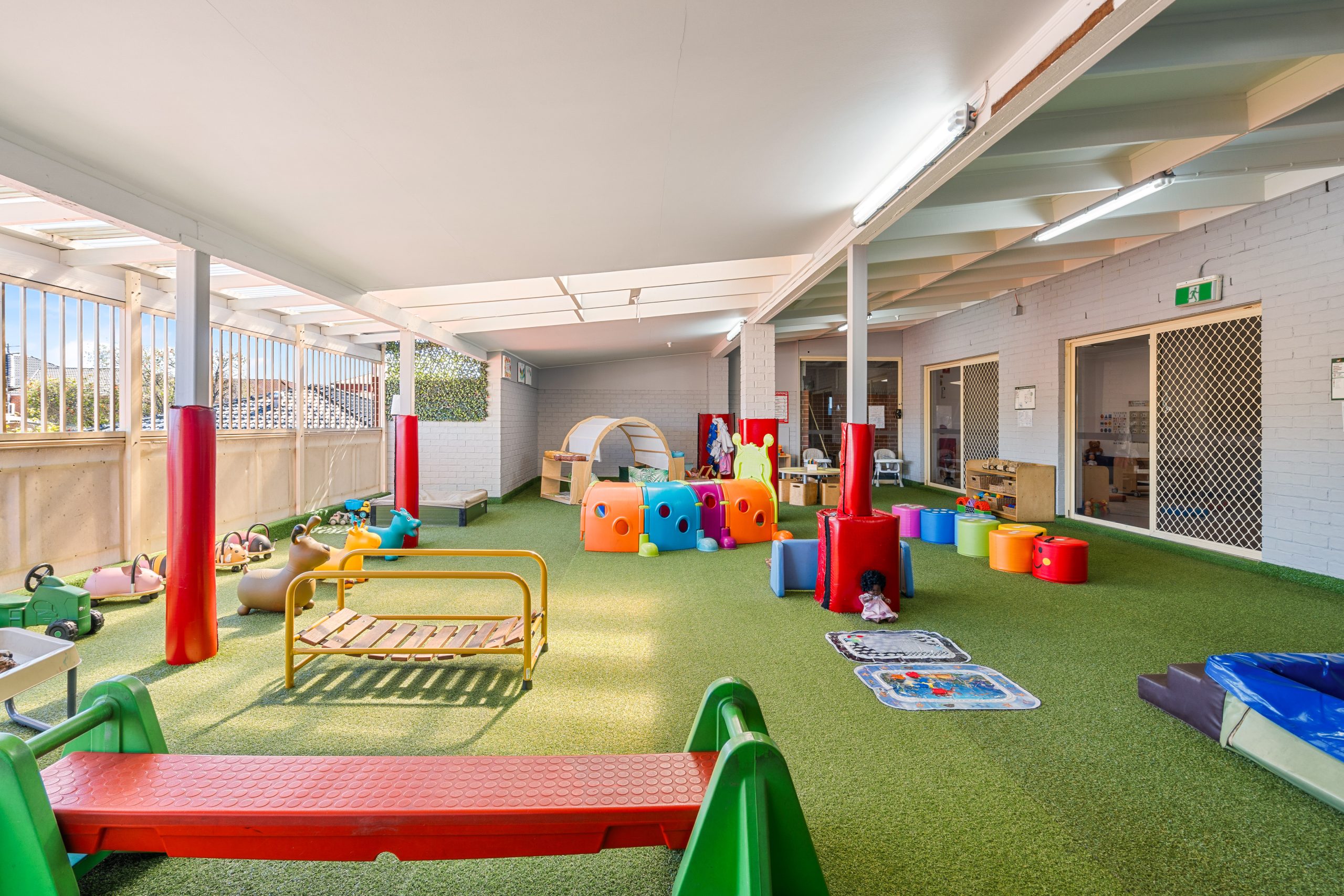 oz education auburn outdoor play area for children