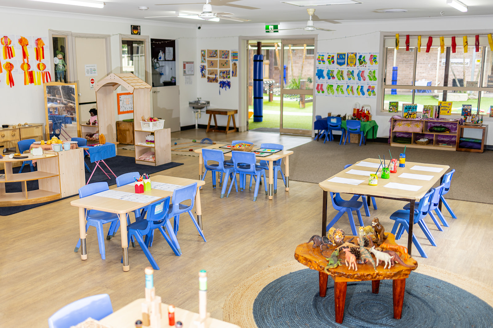 Oz education boambee east centre indoor play area for children
