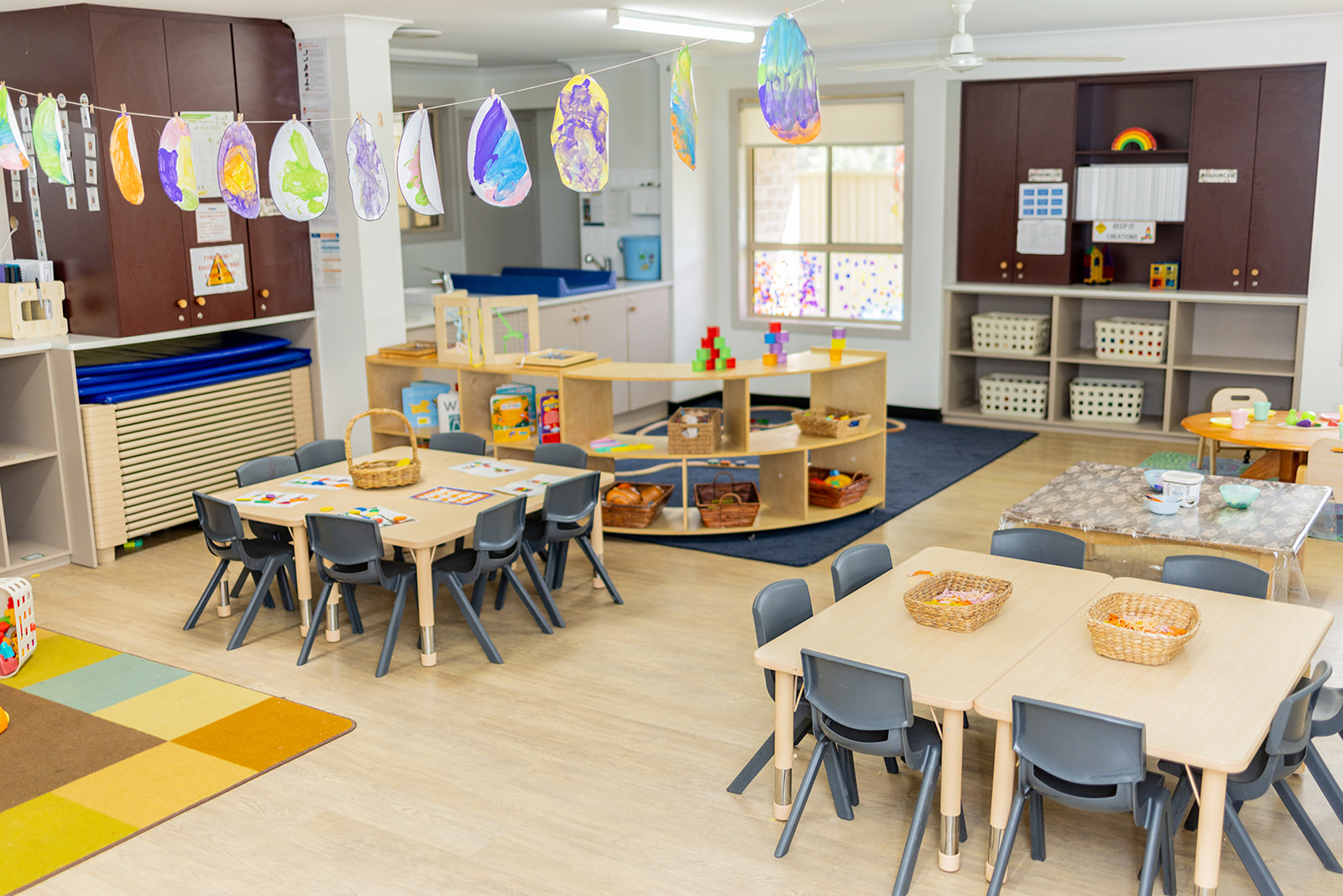 Oz education boambee east centre indoor play area for children