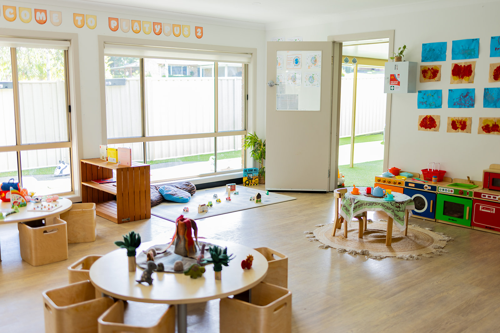 Oz education boambee east centre indoor play area for children