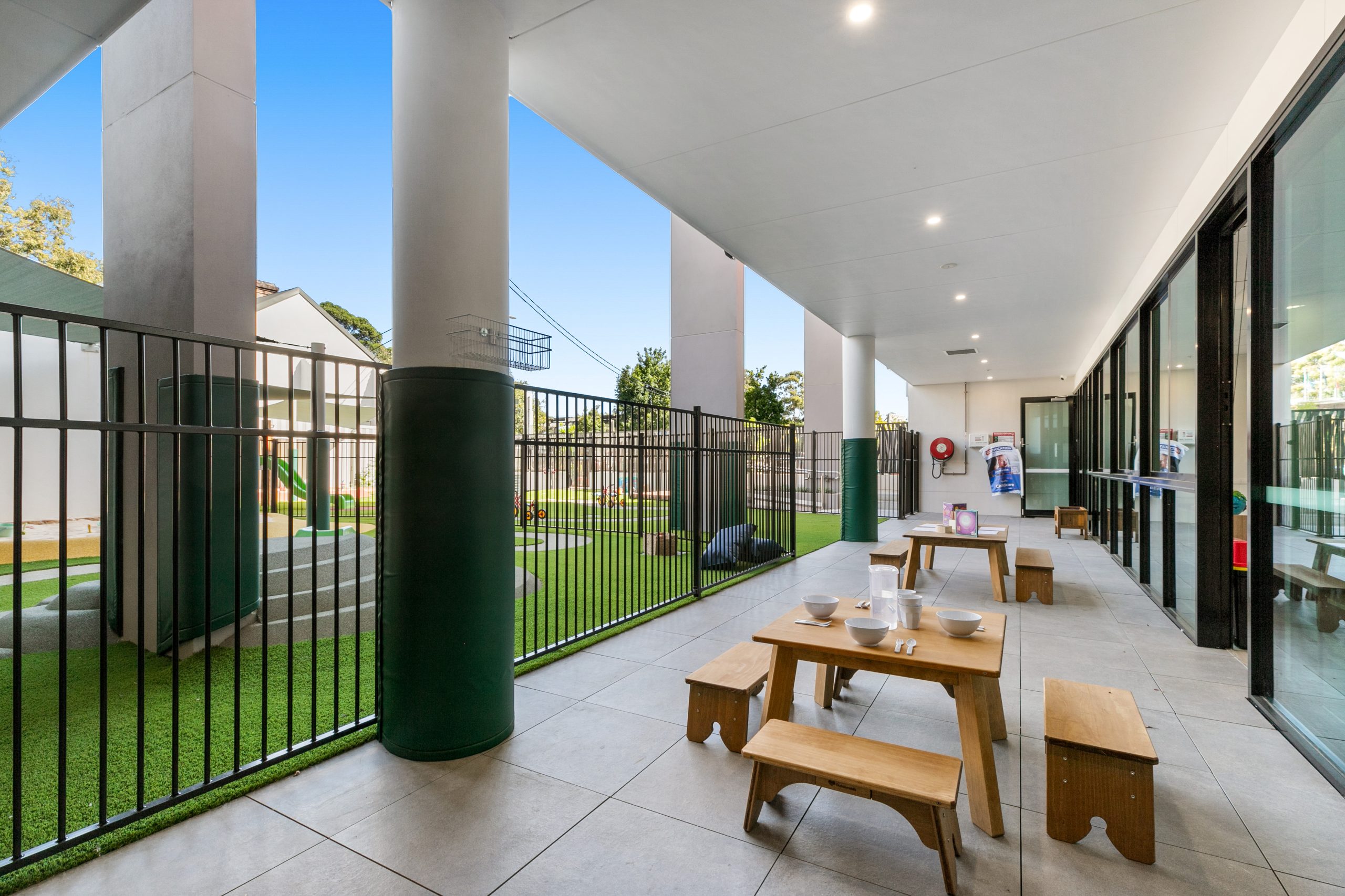 oz education redfern outdoor play area for children