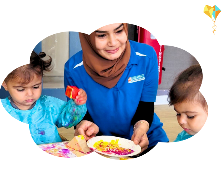 Childcare and Kindergarten Educator Providing Personalised Learning