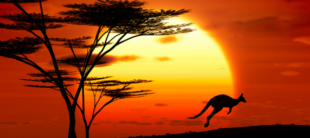 australia sunset