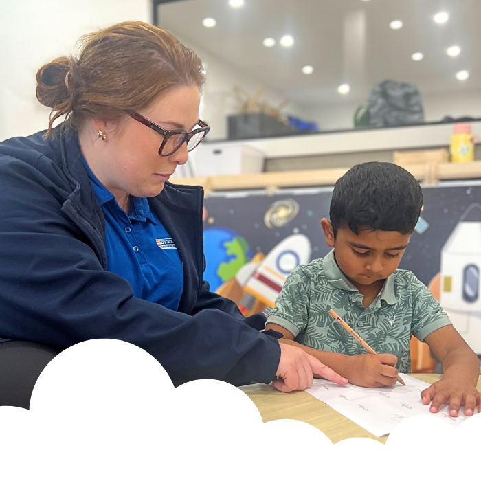 Preschool writing skills