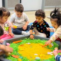 Easter Sensory Tuff Tray