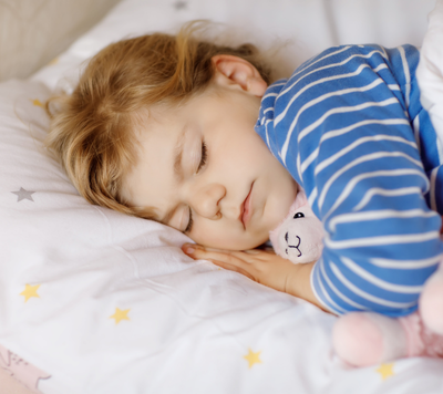 sleeping child child sleeping in bed