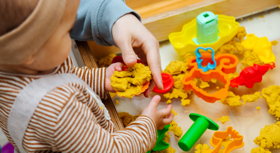 sensory playdough