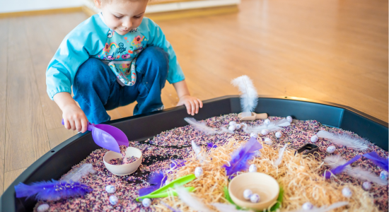 children sensory play