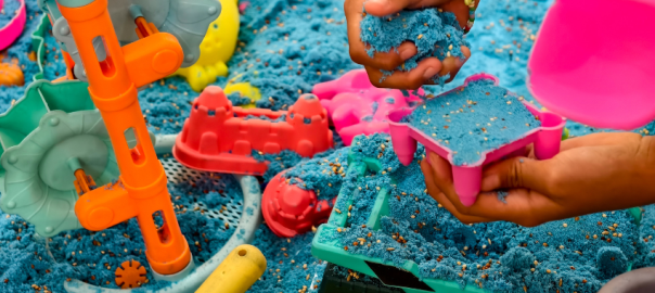 Sensory play for children