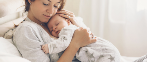 mum and newborn