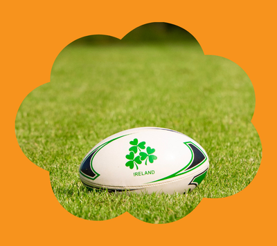 afl rugby ball on grass