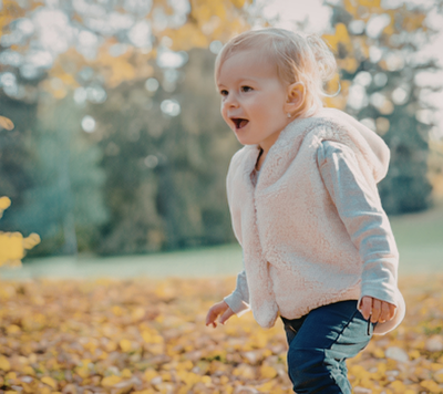 Child playing outside Child playing outside