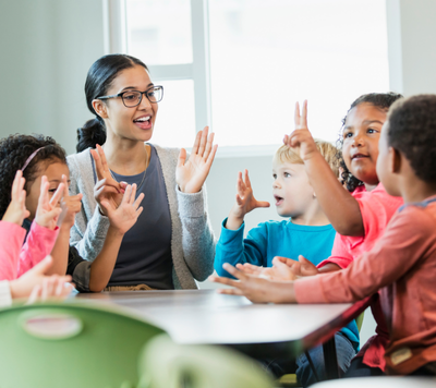 Passionate educator and children