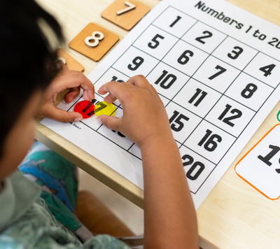 boy doing mathematics