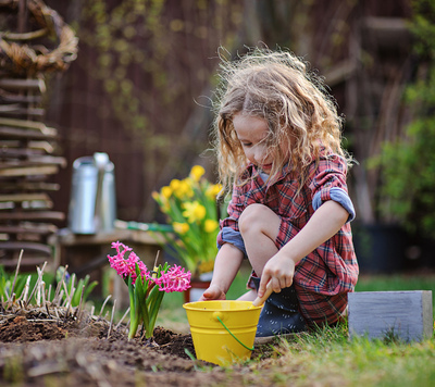 child gardening child gardening