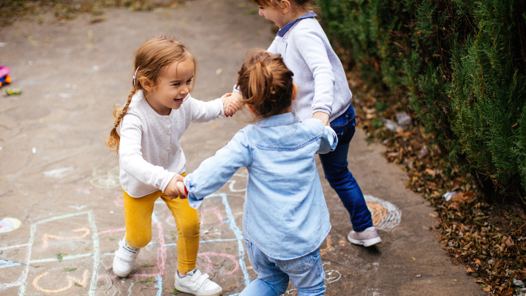 children playing